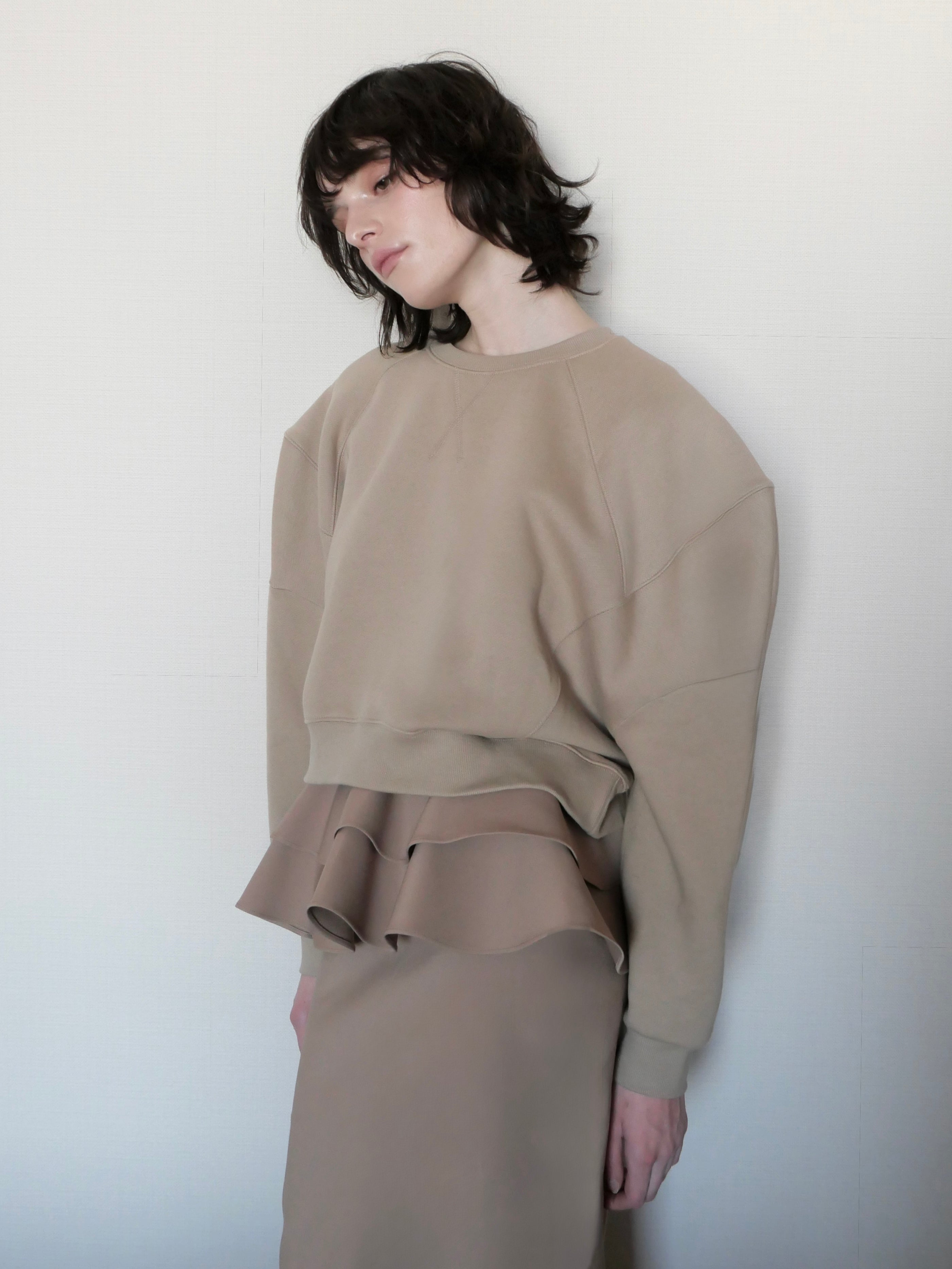 PUFF SLEEVE SWEAT - 起毛なし - – AMOMMA