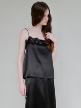 SATIN LACE CAMISOLE