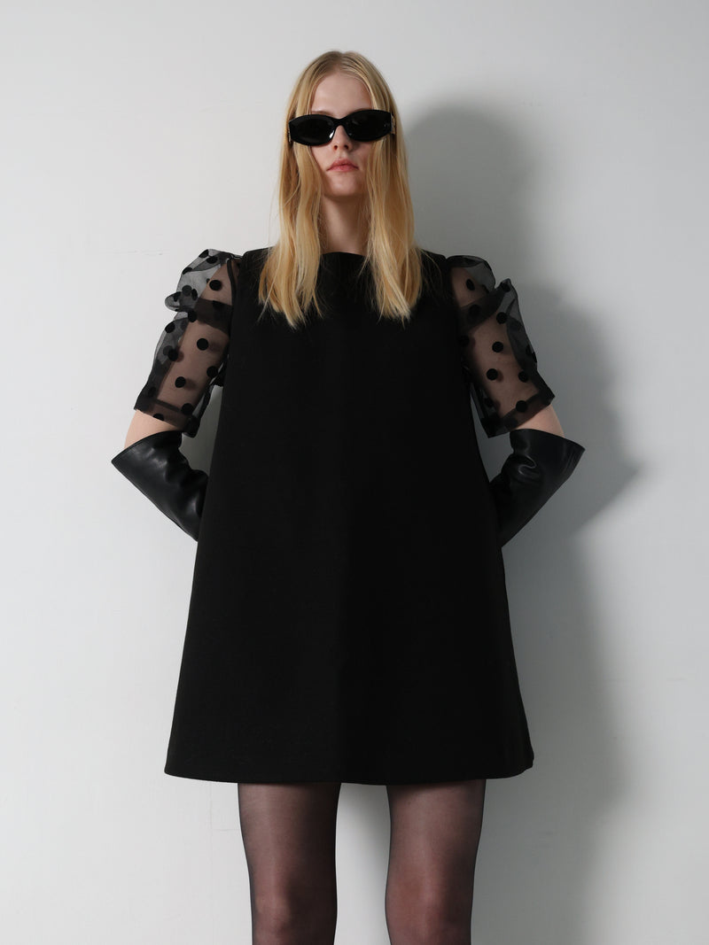 【伊勢丹新宿店先行発売】WOOL TWEED MINI DRESS