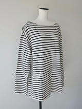 border loose fit pullover