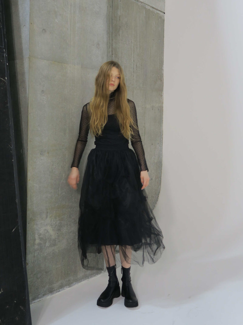 【阪急うめだ本店POP UP】DRAPE TULLE SKIRT