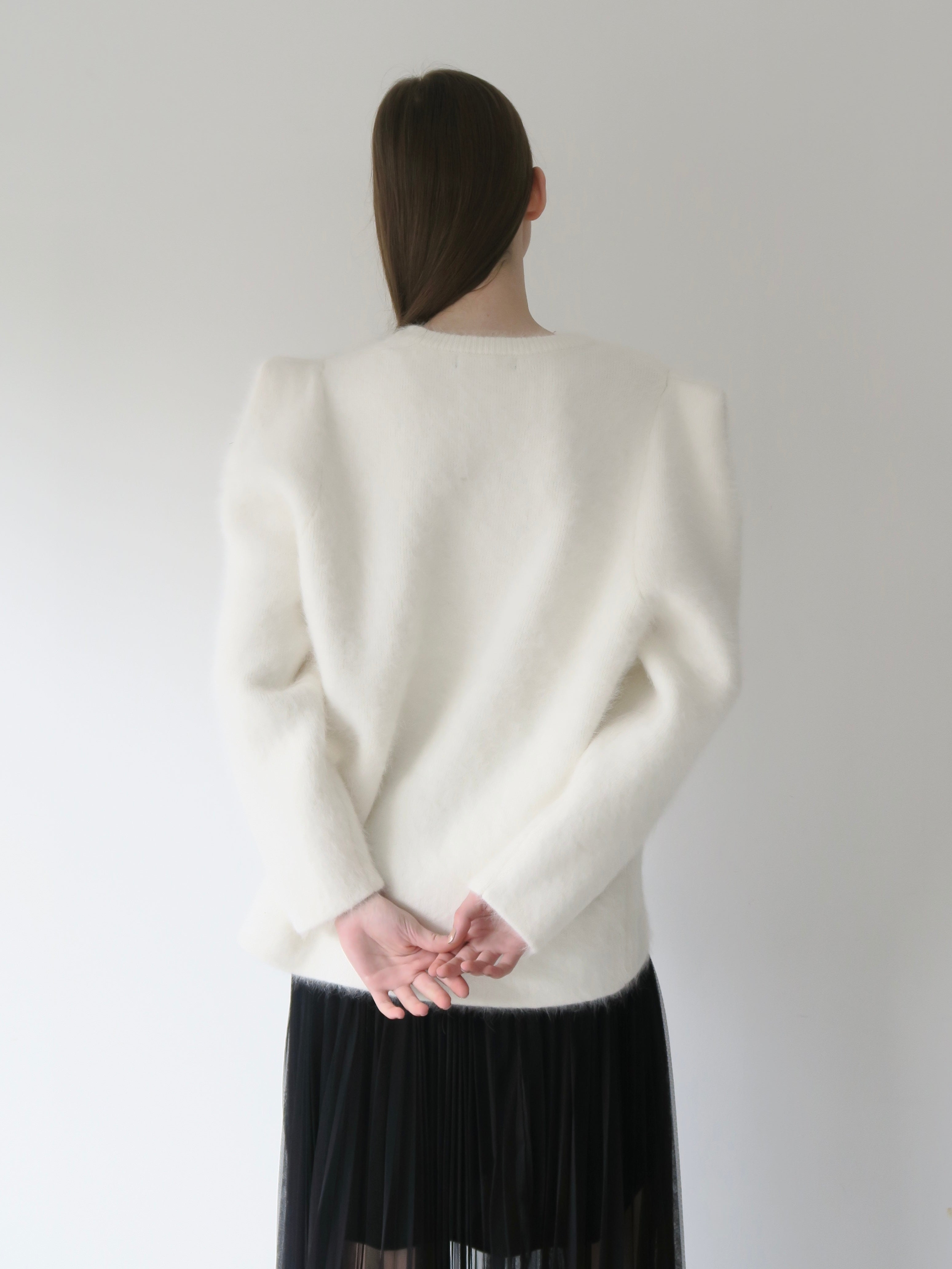 wool puff shoulder knit – AMOMMA
