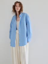 [ SAMPLE SALE ] COLOR COTTON OVER SHIRT