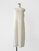 FEATHER SHAGGY DRESS
