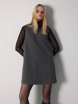 【伊勢丹新宿店先行発売】WOOL TWEED MINI DRESS