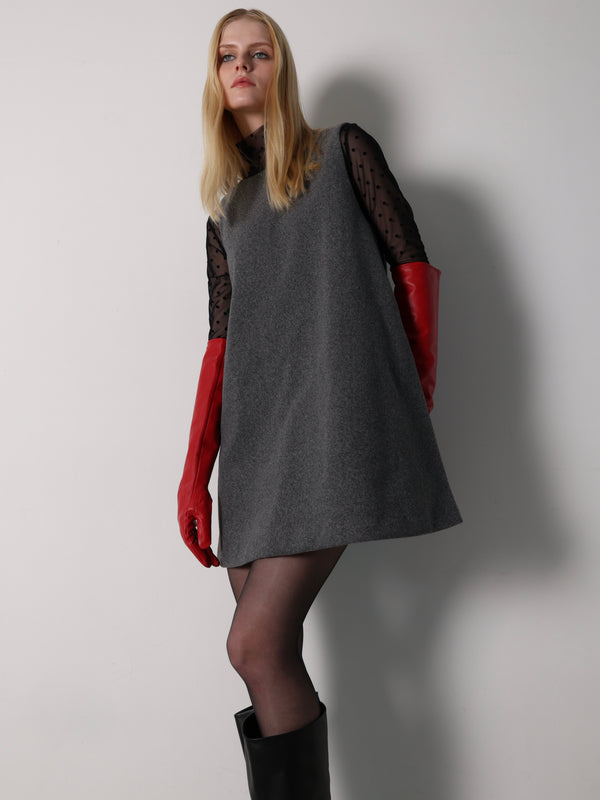 【伊勢丹新宿店先行発売】WOOL TWEED MINI DRESS
