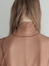 long sleeve sheer tops