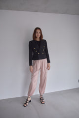 GOLD BUTTON FILLED JACKET