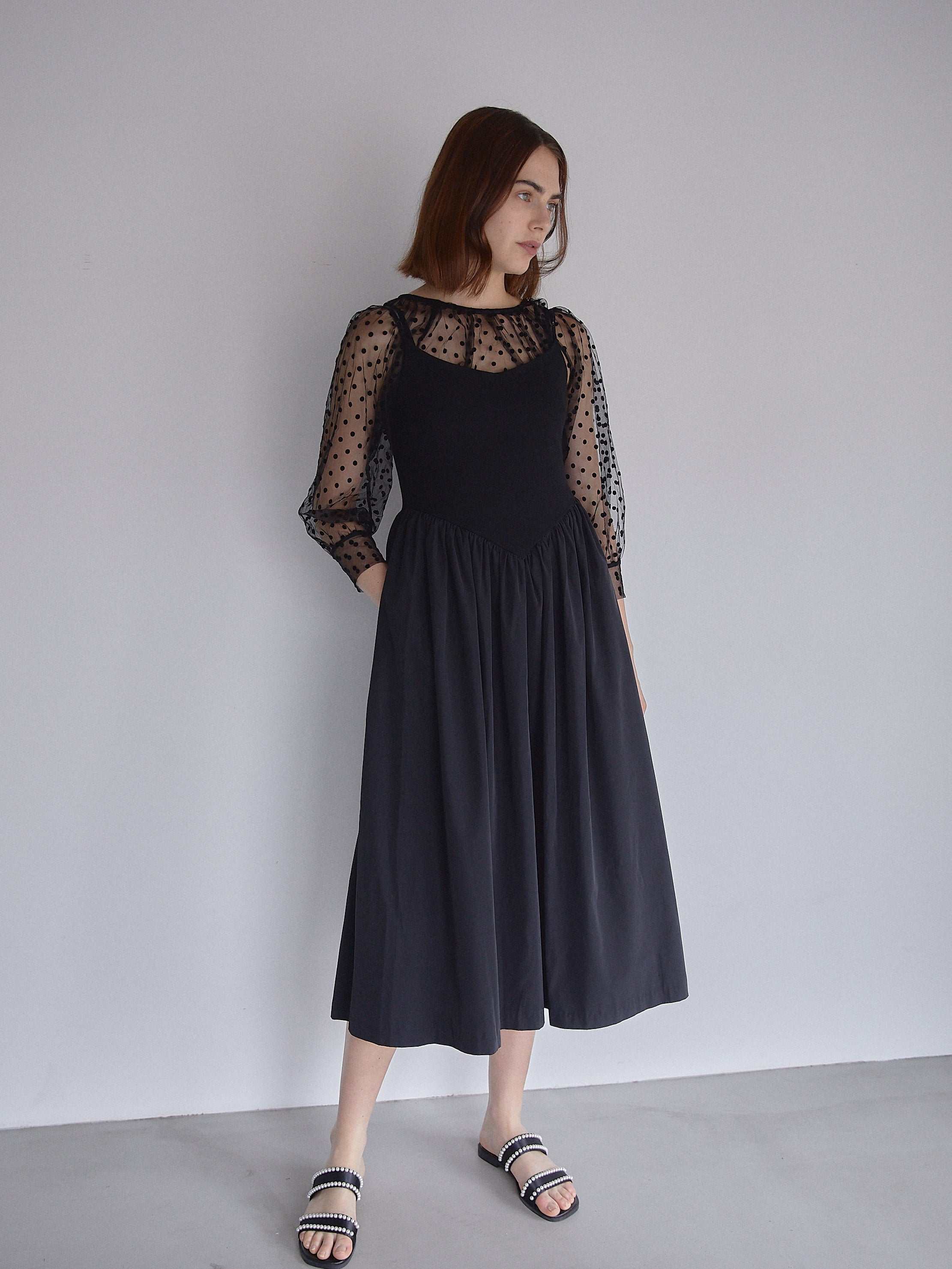 Ballerina Midi Dress ニットドレス ニットワンピース | kinderpartys.at