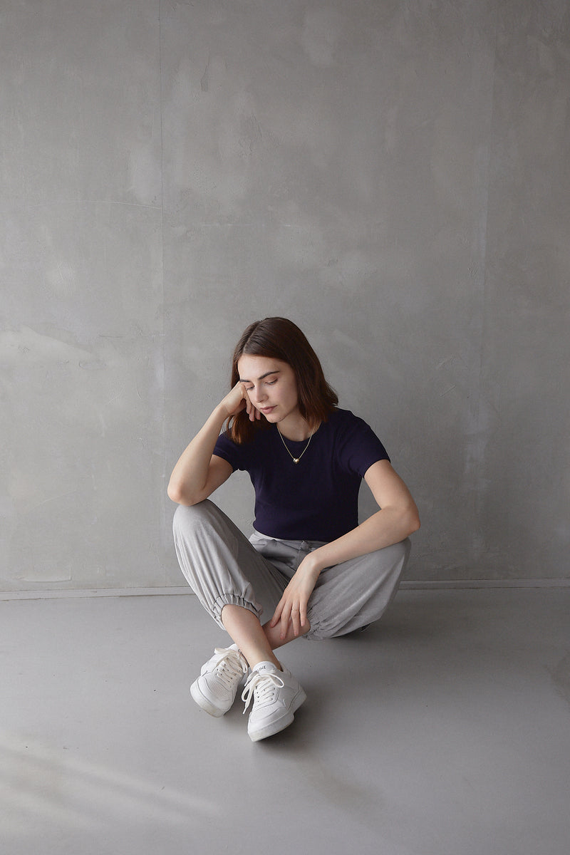 SATIN CARGO PANTS