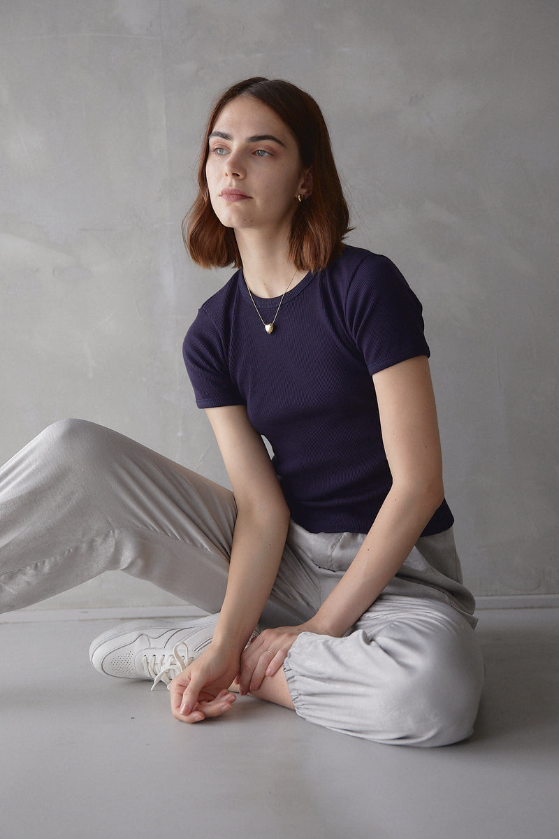 SATIN CARGO PANTS