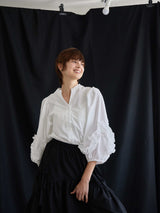 FRILL PUFF BLOUSE