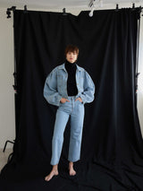 再入荷 / PUFF SLEEVE DENIM JACKET