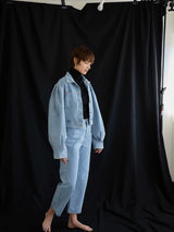 再入荷 / PUFF SLEEVE DENIM JACKET