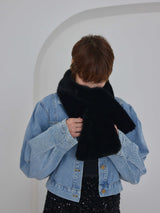 FLUFFY ECO FUR TIPPET