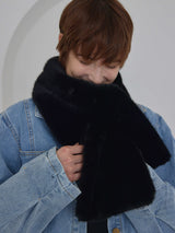 FLUFFY ECO FUR TIPPET