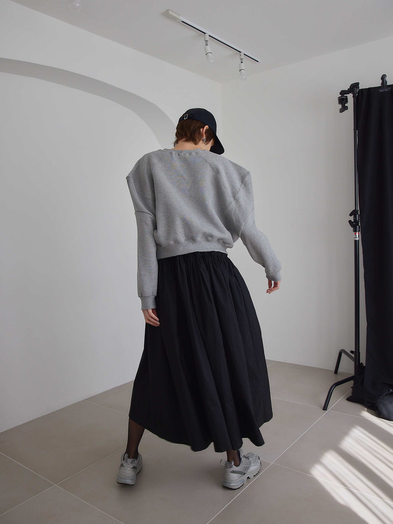 【阪急うめだ本店POP UP】PUFF SLEEVE SWEAT (GREY)