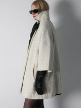 【伊勢丹新宿店先行発売】WOOL TWEED MIDDLE COAT