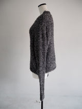 【阪急うめだ本店 POP UP】GLITTER ROUND NECK KNIT (GREY)