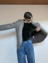 herringbone wool jacket