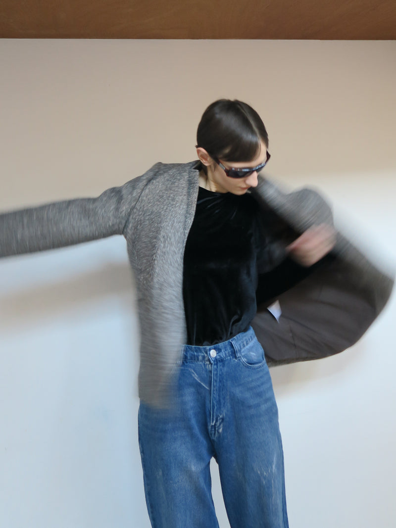 herringbone wool jacket