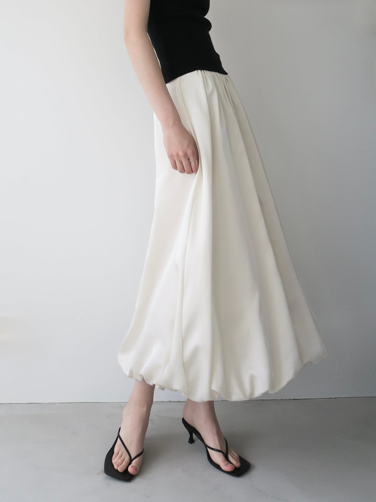 スカート AMOMMA   VOLUME UP FLARE SKIRT VOLUME UP FLARE SKIRT（マキシ丈/ロングスカート）｜AMOMMA