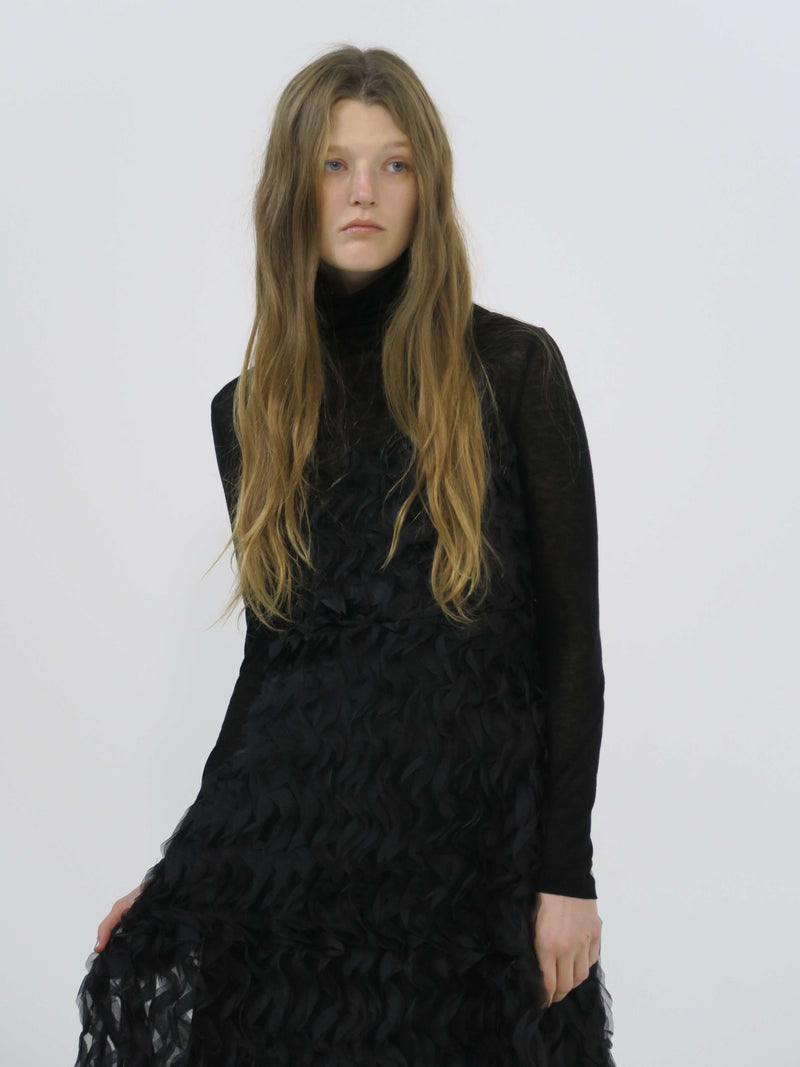 【阪急うめだ本店 POP UP】LACE CAMI LONG DRESS (BLACK)