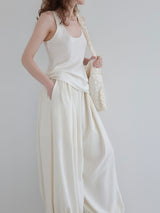 SATIN CAMI PANTS SET