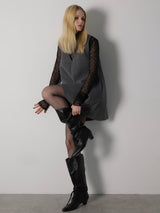 【伊勢丹新宿店先行発売】WOOL TWEED MINI DRESS