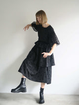 【阪急うめだ本店 POP UP】 VOLUME UP FLARE SKIRT(DOT)