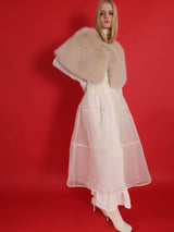 【伊勢丹新宿店先行発売】LAUREN FAUX FUR CAPE