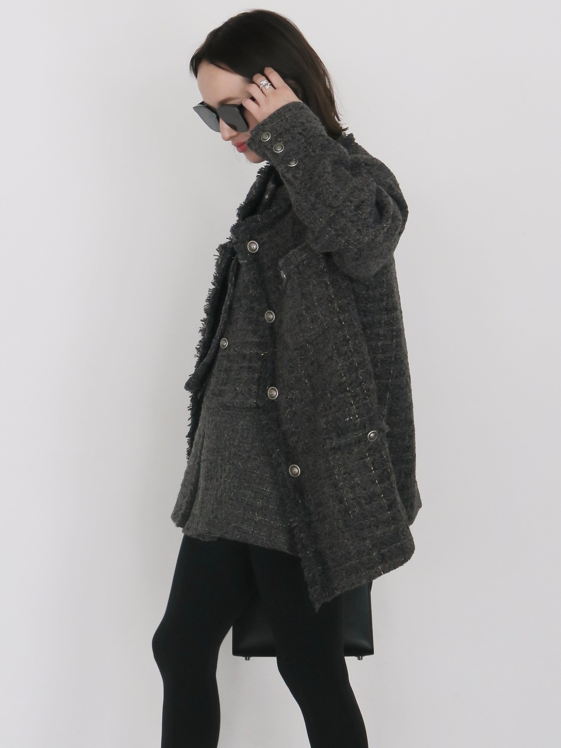 lame tweed short pants – AMOMMA