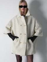 【伊勢丹新宿店先行発売】WOOL TWEED MIDDLE COAT