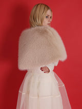 【伊勢丹新宿店先行発売】LAUREN FAUX FUR CAPE