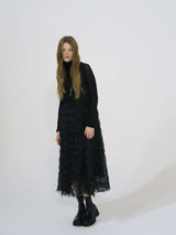 【阪急うめだ本店 POP UP】LACE CAMI LONG DRESS (BLACK)