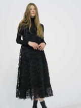 【阪急うめだ本店 POP UP】LACE CAMI LONG DRESS (BLACK)