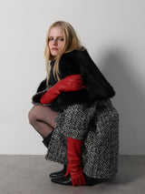 【伊勢丹新宿店先行発売】LAUREN FAUX FUR CAPE