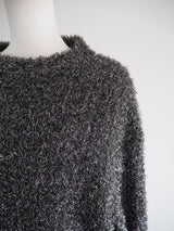 【阪急うめだ本店 POP UP】GLITTER ROUND NECK KNIT (GREY)