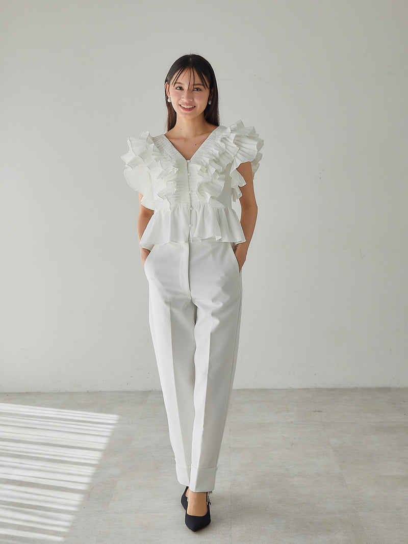 RAFFLE FRILL TOPS
