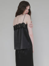 SATIN LACE CAMISOLE