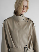 ISABELLA SHORT TRENCH COAT