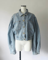 再入荷 / PUFF SLEEVE DENIM JACKET