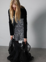 【伊勢丹新宿店先行発売】GLITTER MIDI SKIRT