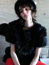 CANDY MINI FUR DRESS