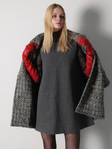 【伊勢丹新宿店先行発売】WOOL TWEED MIDDLE COAT