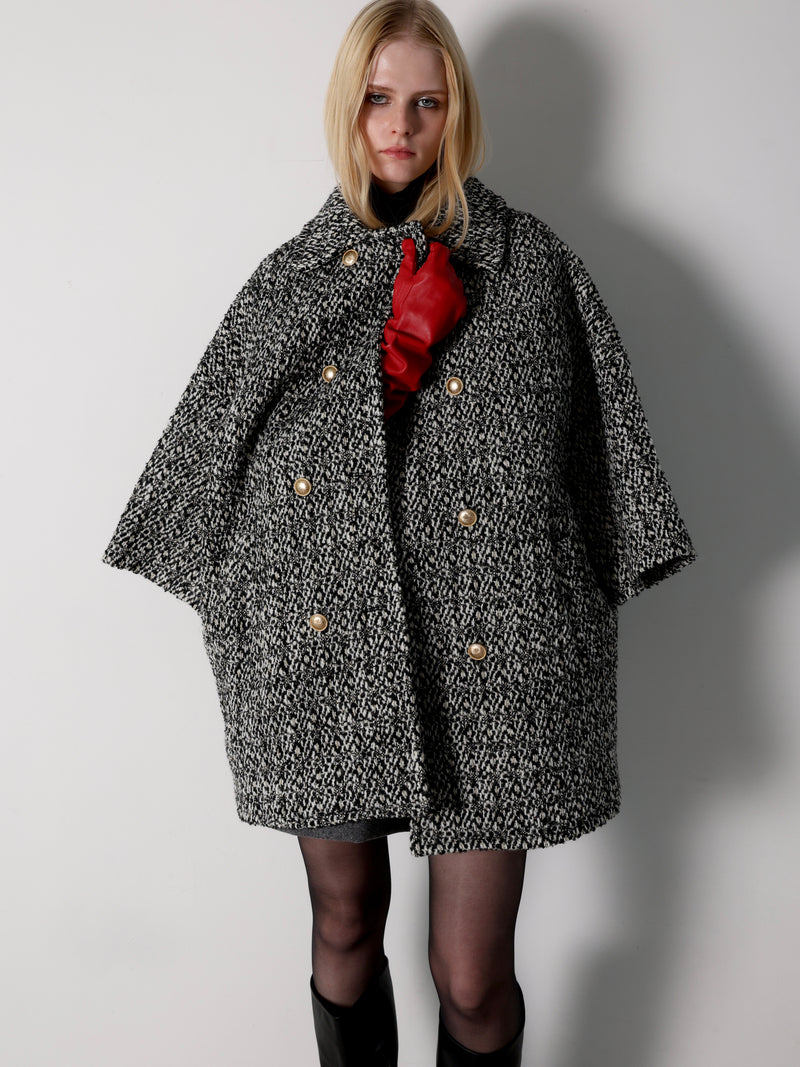 【伊勢丹新宿店先行発売】WOOL TWEED MIDDLE COAT