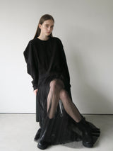 1/24(金) 再入荷 / PUFF SLEEVE SWEAT (BLACK)