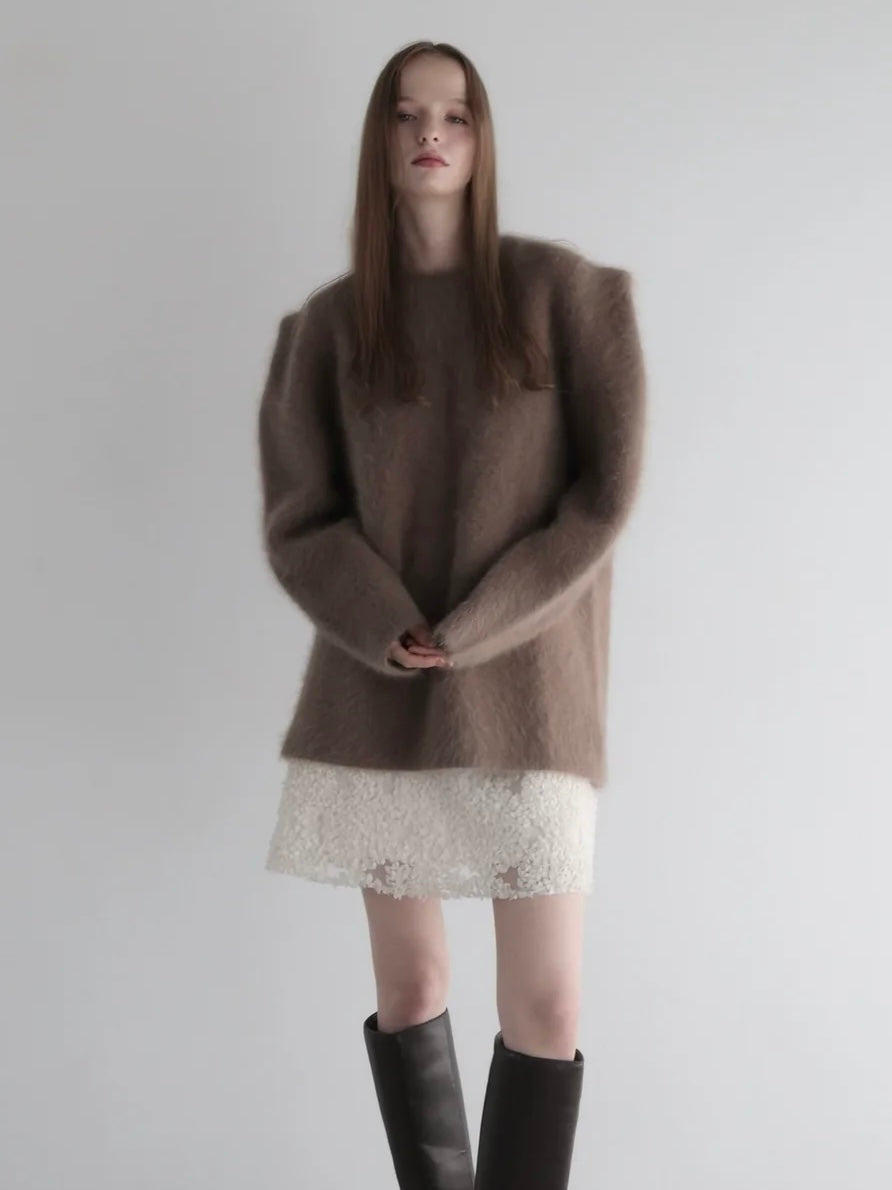 WOOL PUFF SHOULDER KNIT – AMOMMA