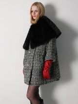 【伊勢丹新宿店先行発売】LAUREN FAUX FUR CAPE