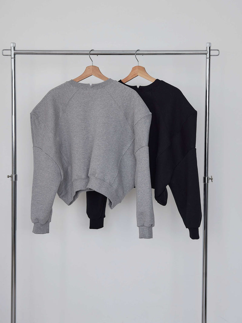 【阪急うめだ本店 POP UP】 PUFF SLEEVE SWEAT (WHITE)